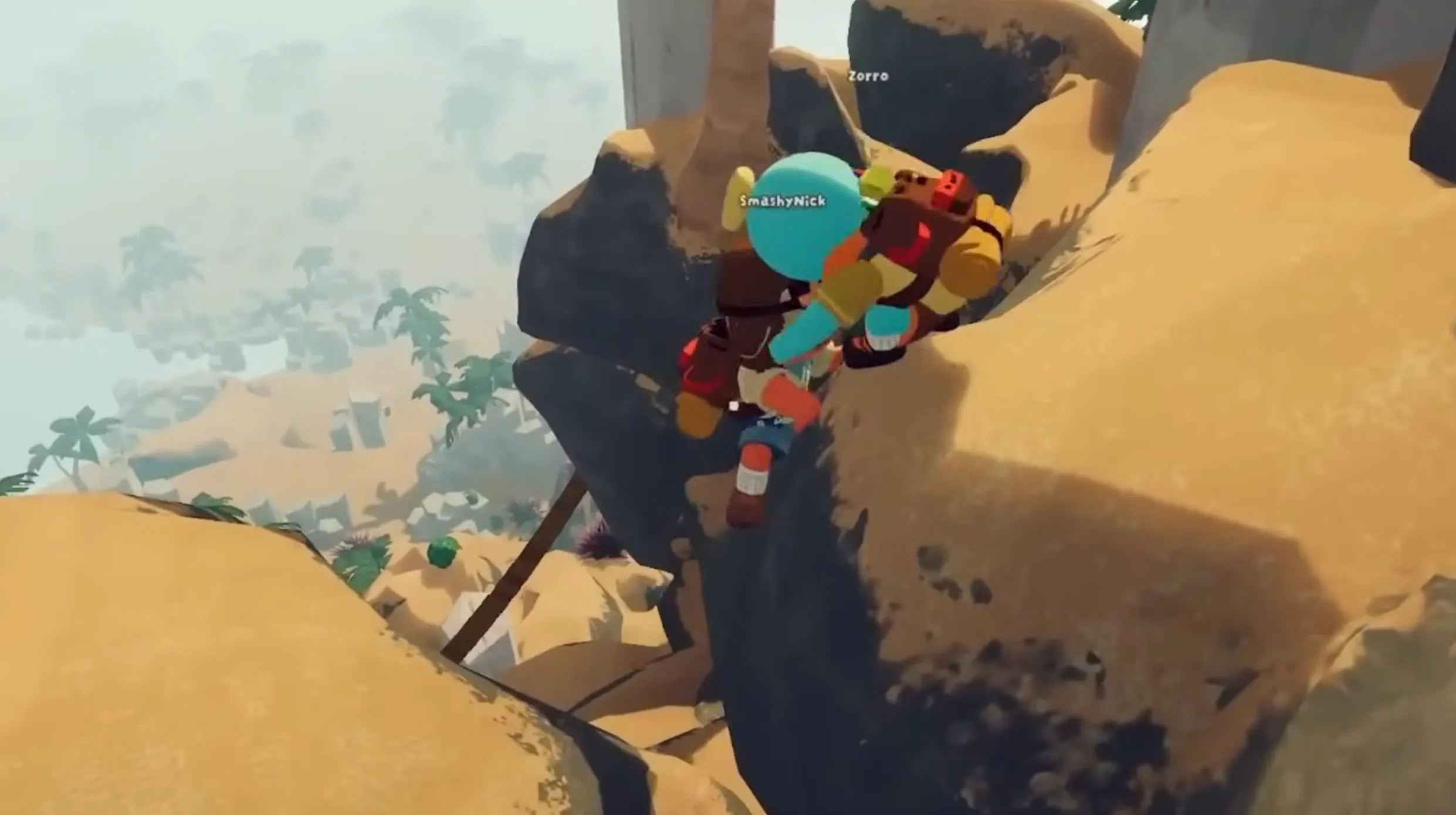 Скриншот из игры PEAK