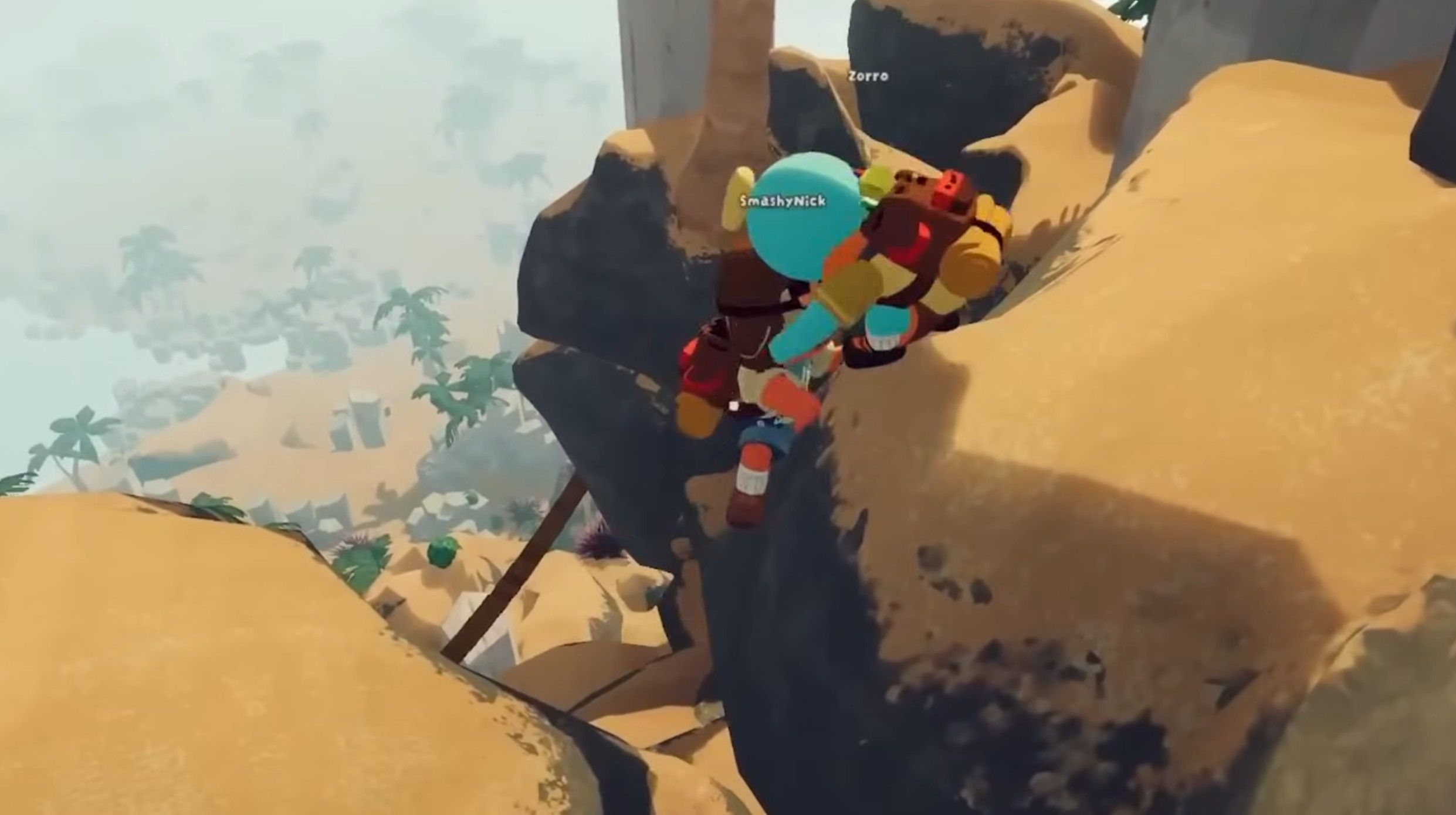 Скриншот из игры PEAK