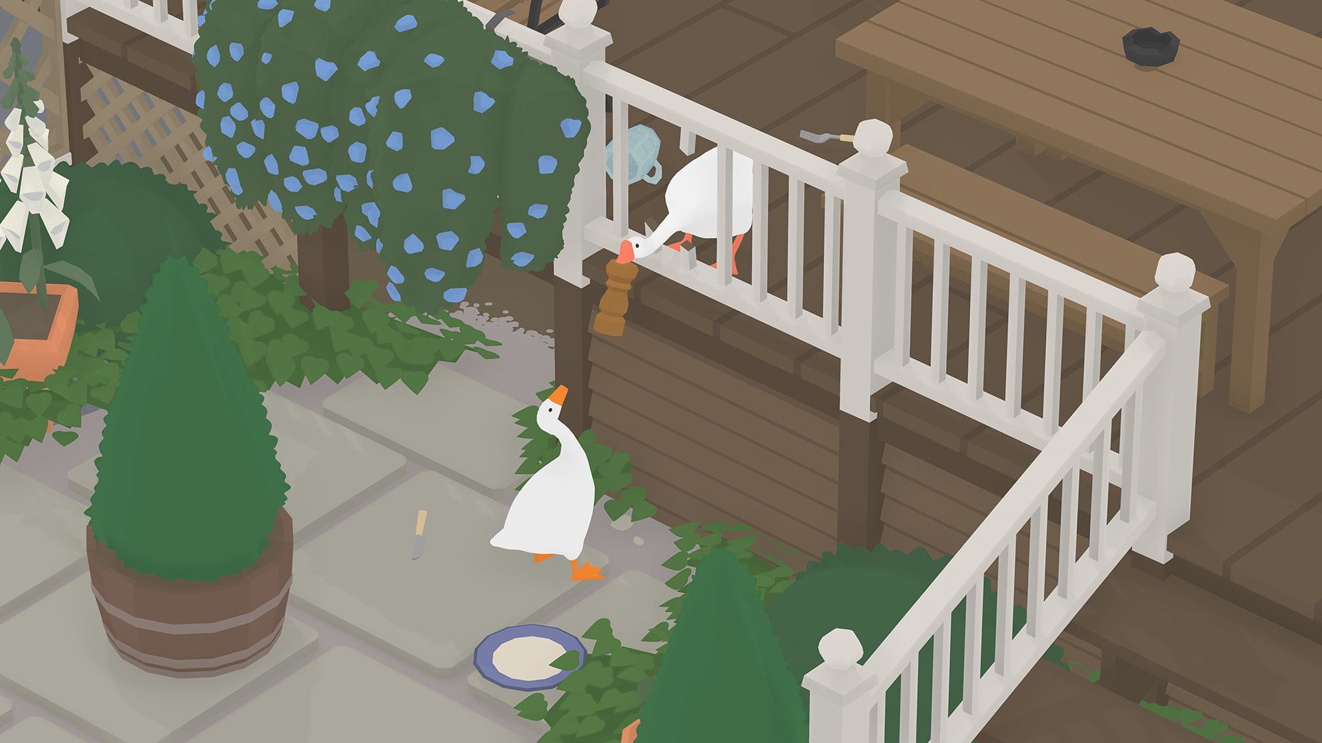 Скриншот из Untitled Goose Game
