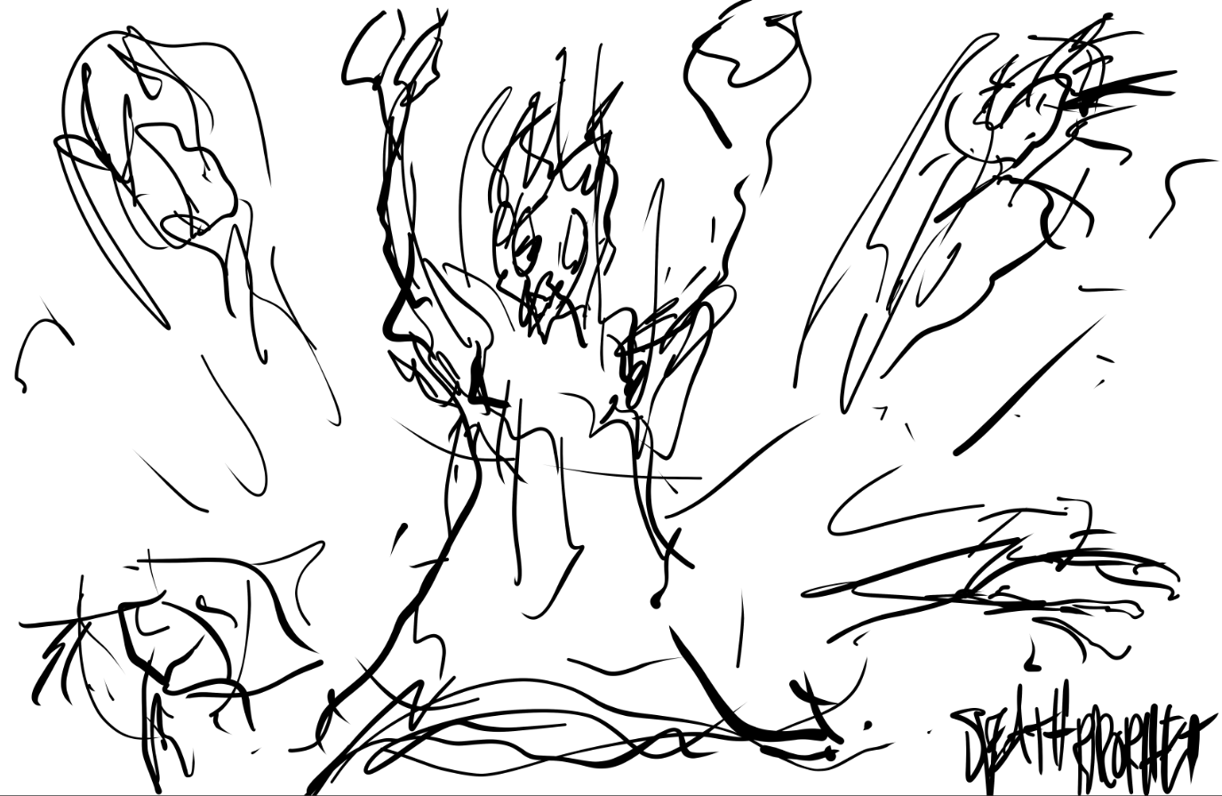 Рисунки героев Dota 2 за минуту. Автор: LiquidEV. Источник: imgur.com