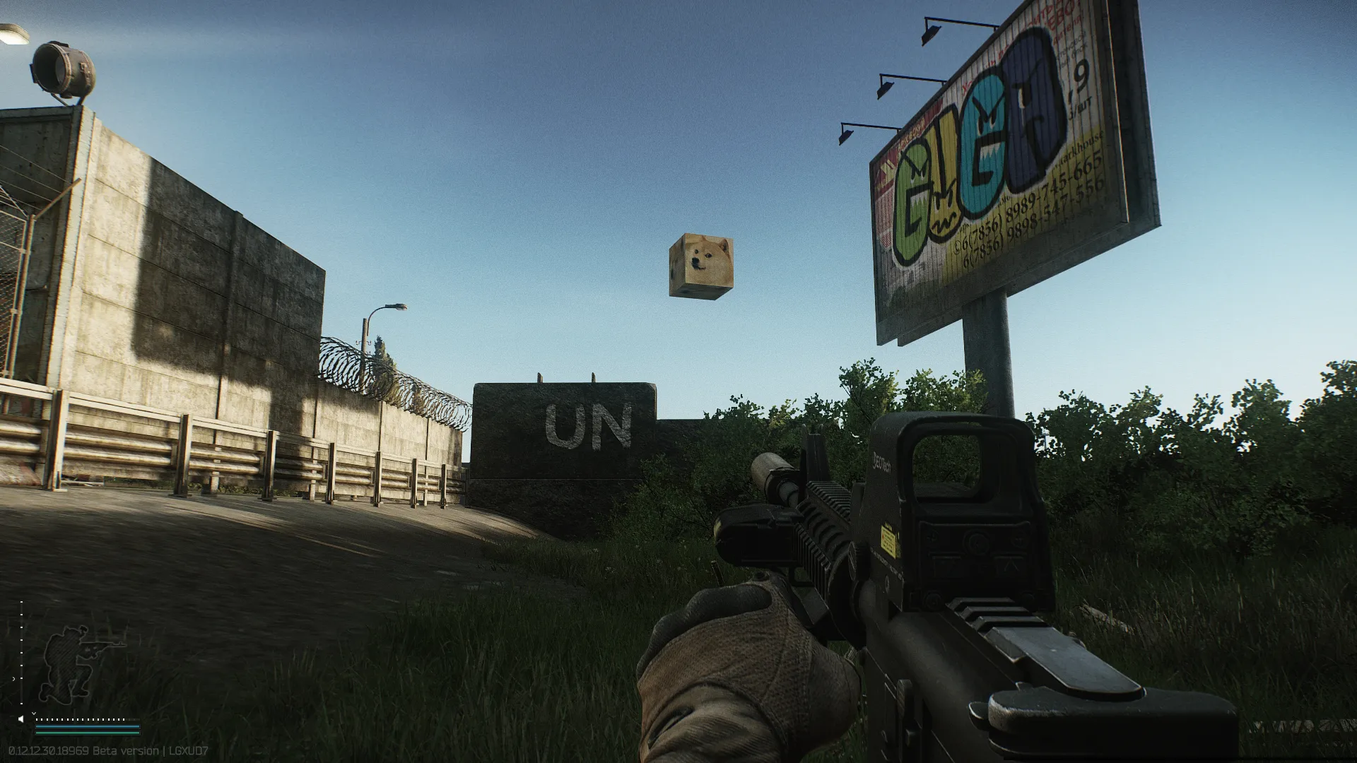 Мы тебя не забудем, doge. Скриншот из Escape from Tarkov