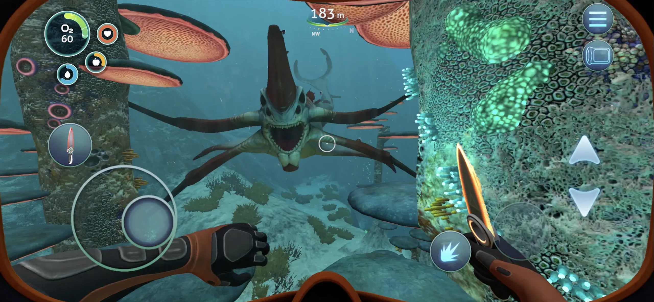 Мобильная Subnautica. Источник: Play Market