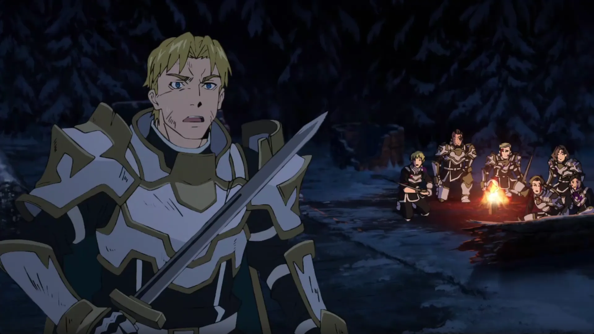 Кадр из аниме «Приговорённый быть героем: Тюремные записи 9004-го штрафного отряда героев»