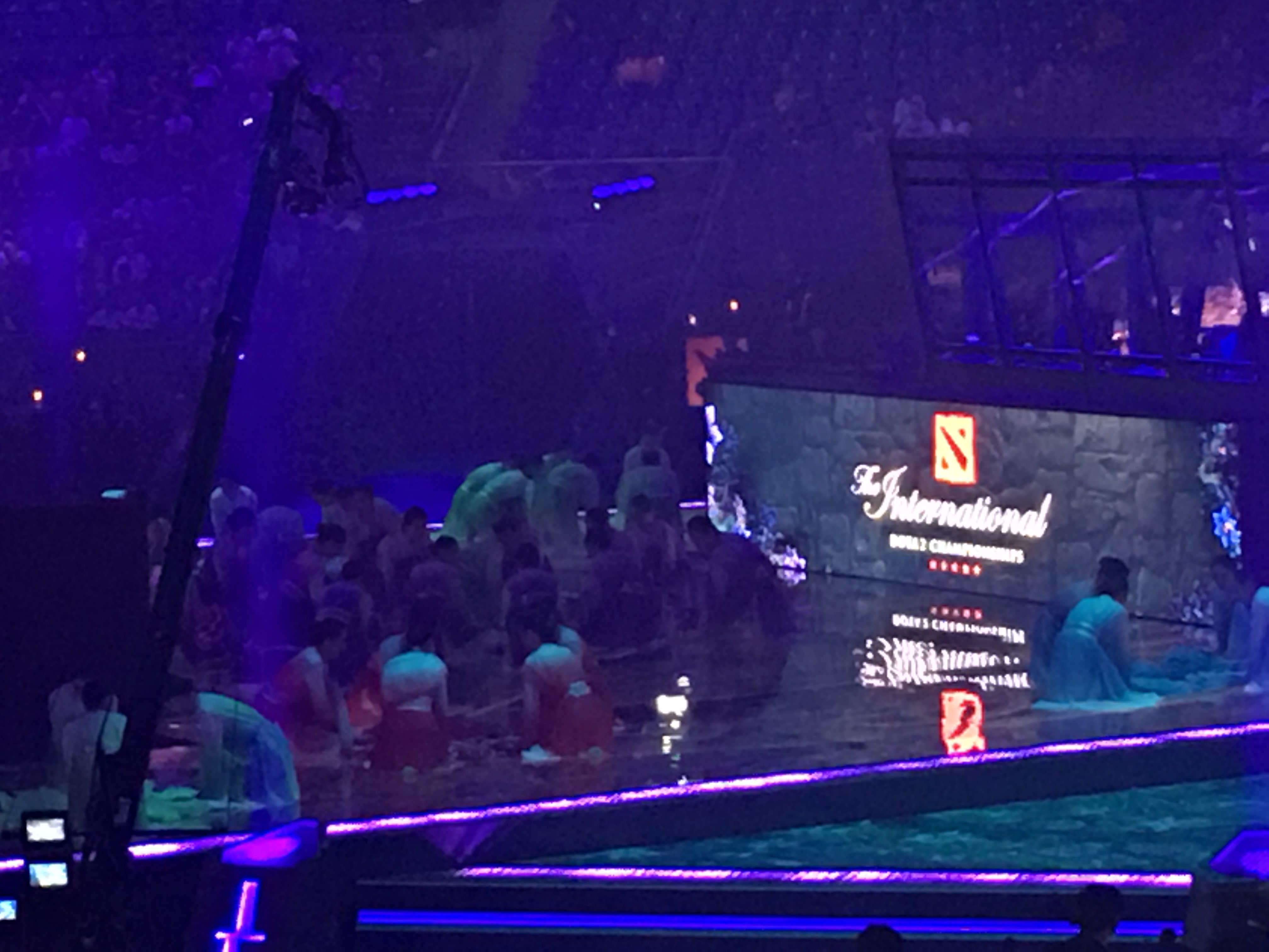 Артисты готовятся к церемонии открытия TI9