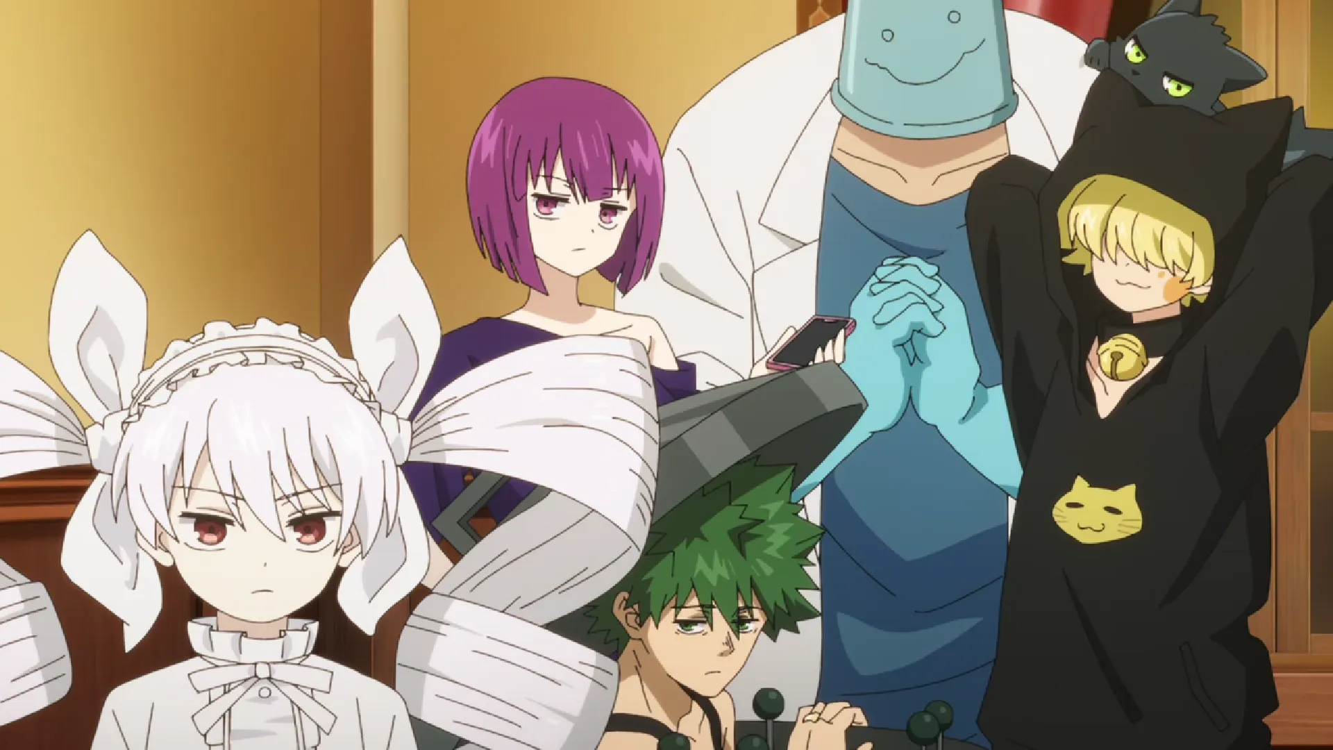 Кадр из аниме «Операция: Семейка Ёдзакура»