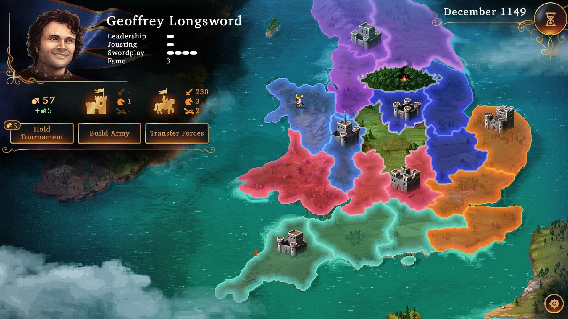 Скриншот из Defender of the Crown: The Legend Returns. Источник: Steam