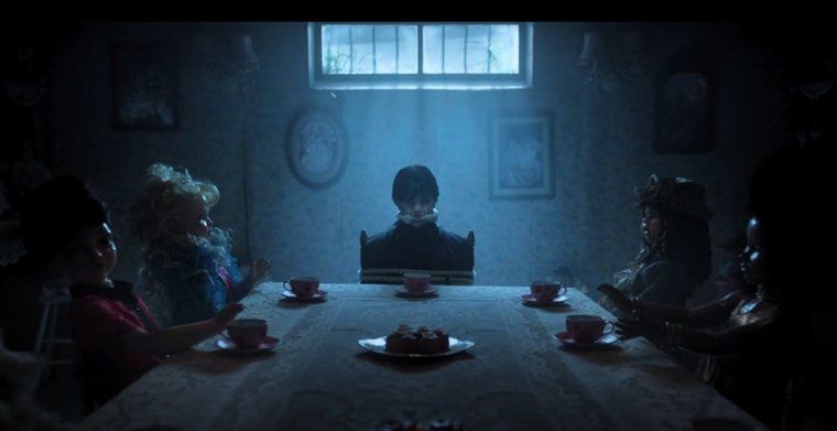 Кадр из сериала «Уэнсдэй» 