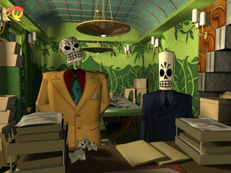 Скриншот из игры Grim Fandango