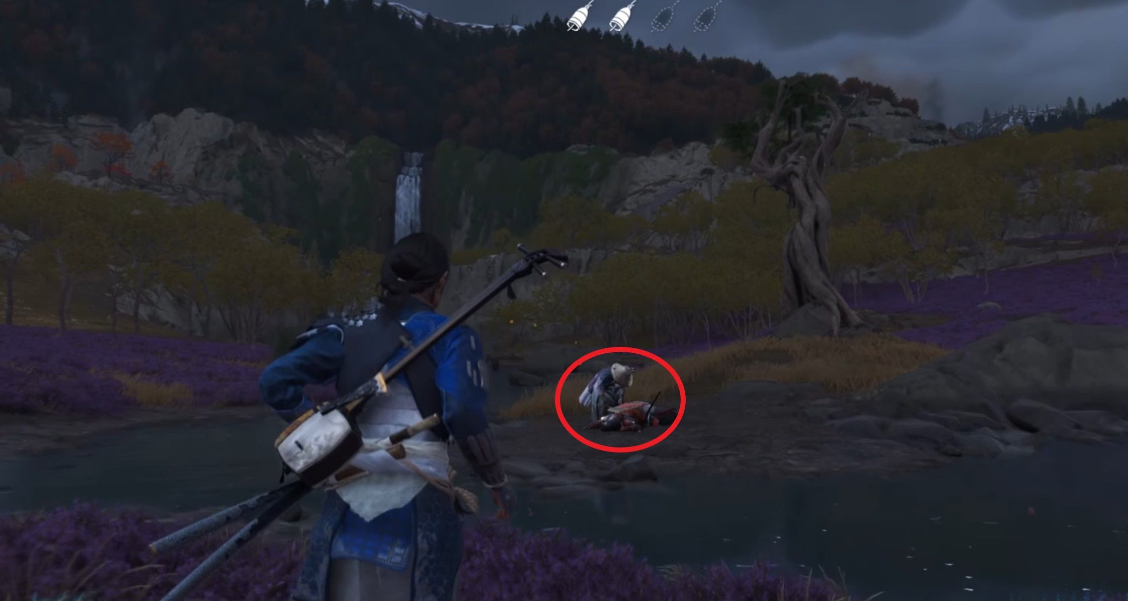 Скриншот из игры Ghost of Yōtei