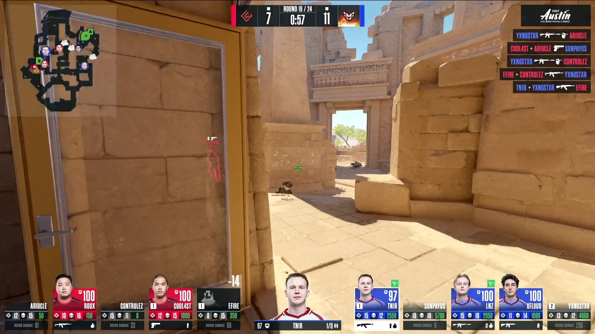 Оформление официальной трансляции мейджора | Источник: канал BLAST на Twitch