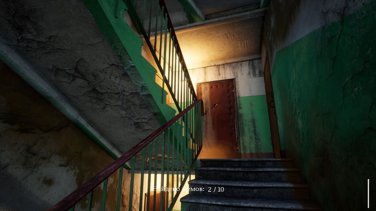 Скриншот из «Симулятора лазанья по заброшкам» от Performance Artist в Steam