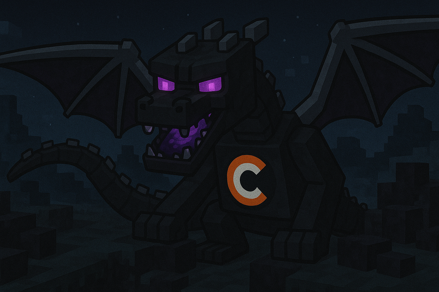 Дракон в Minecraft feat. Cybersport.ru. Источник: ИИ