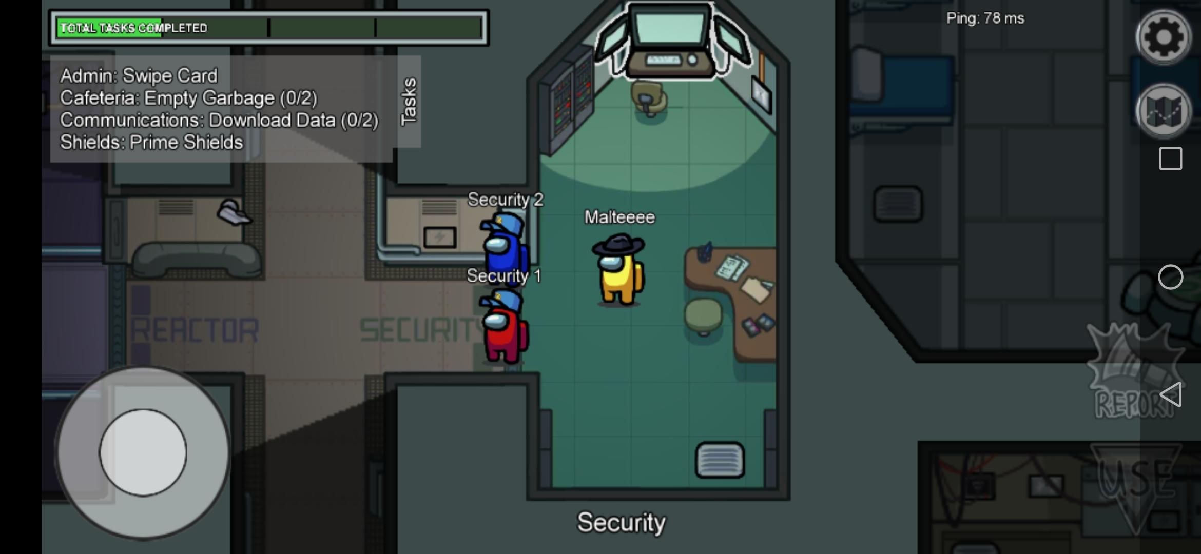 Скриншот из Among Us. Источник: reddit