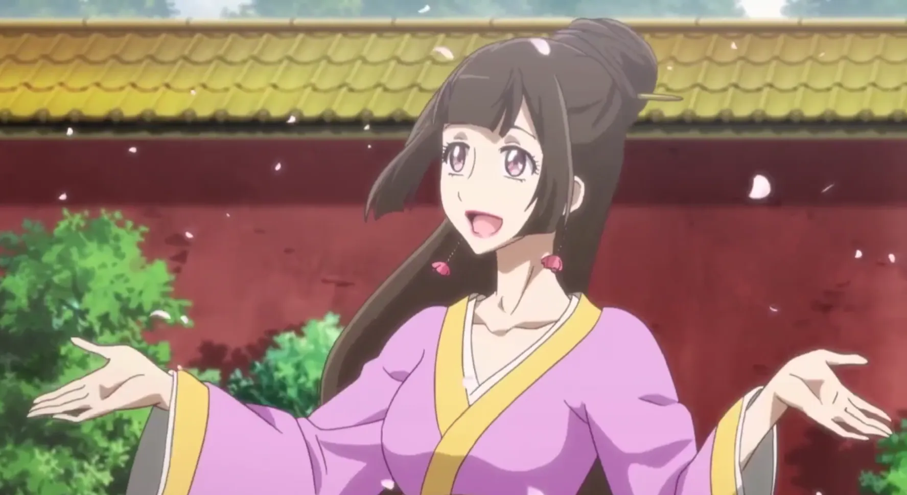 Кадр из дунхуа «Императорская наложница»