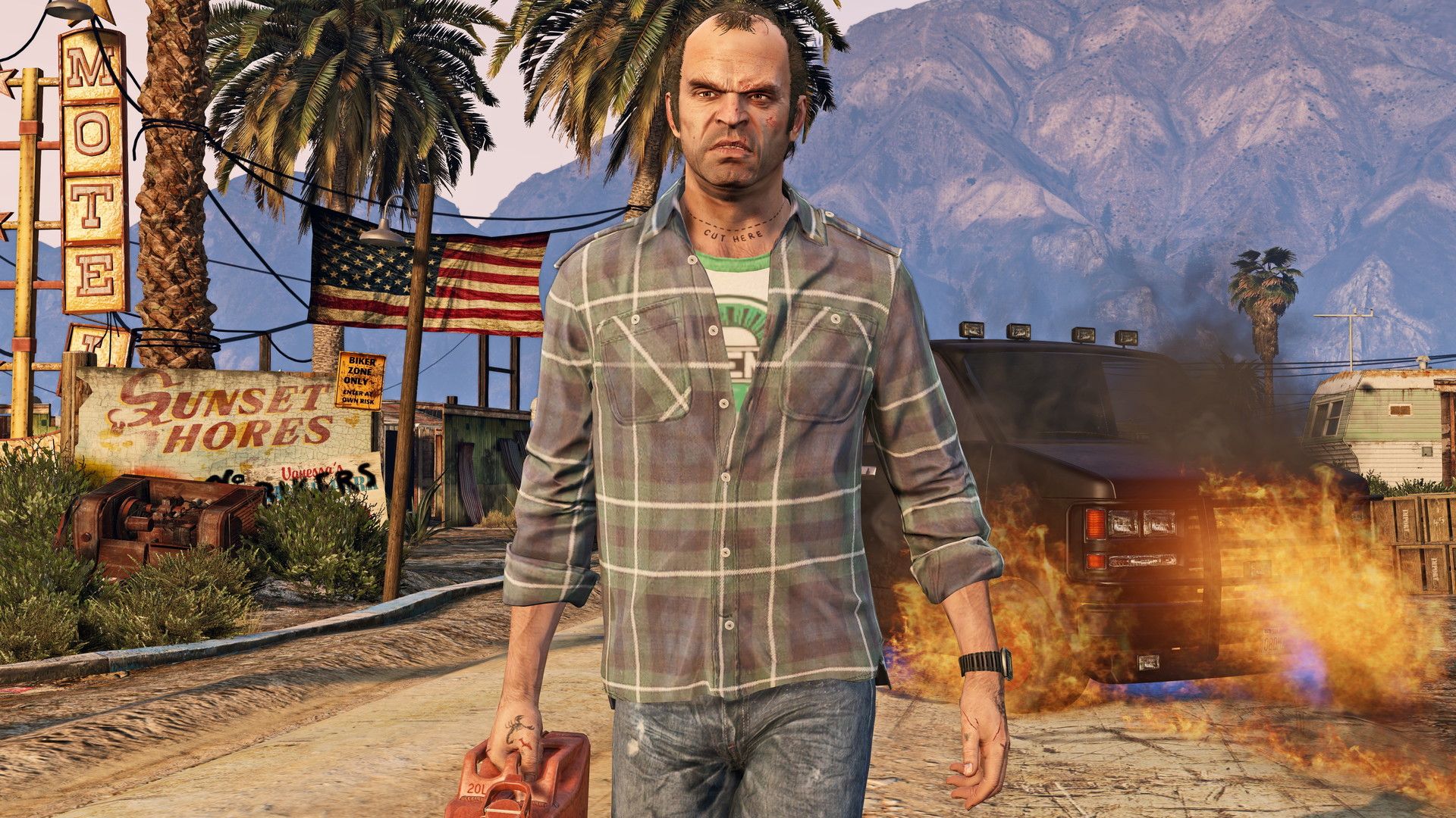 Машины и безумие — хороший вечер в Grand Theft Auto V.
Источник: Steam