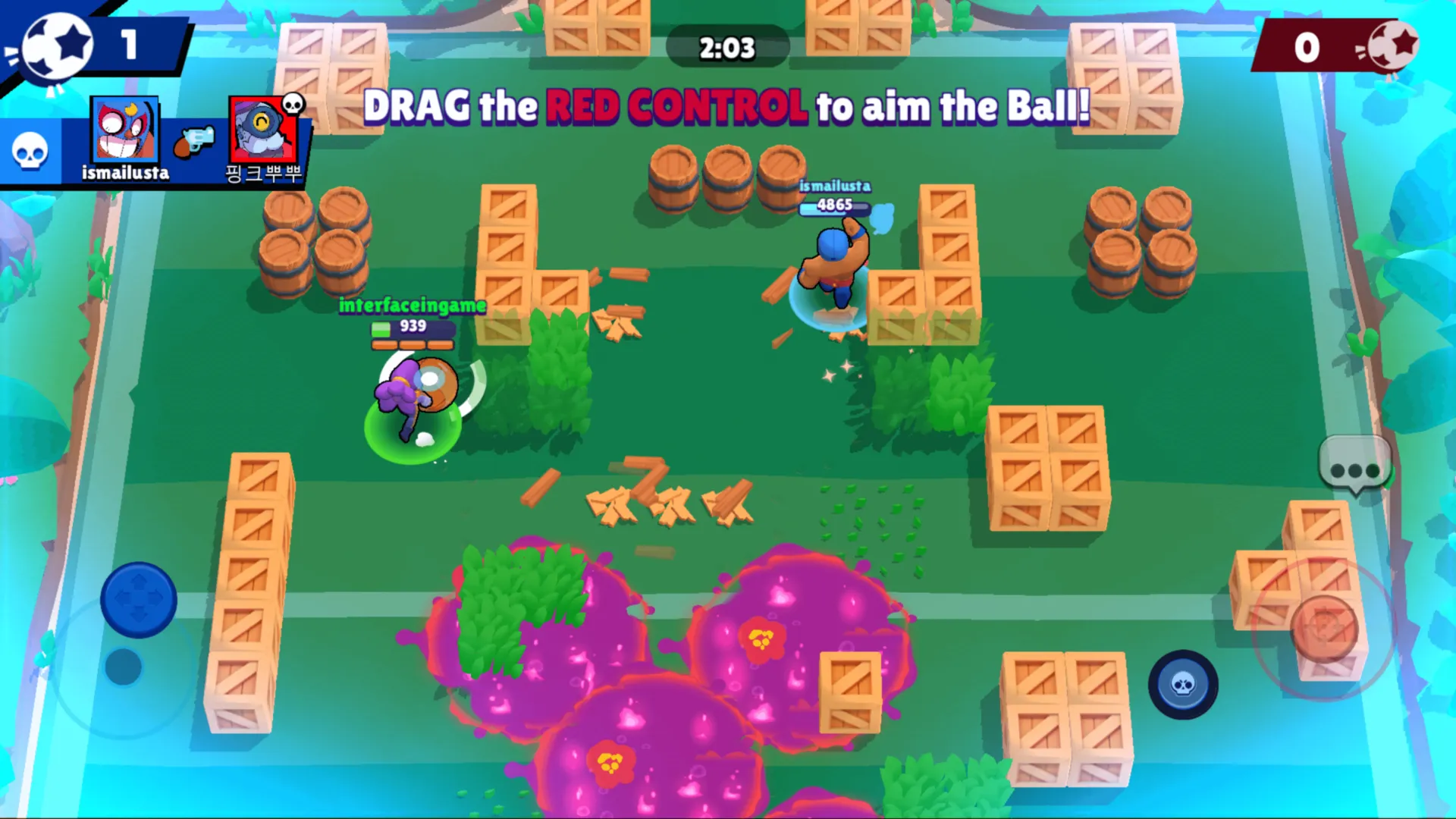 Скриншот из Brawl Stars. Источник: Supercell