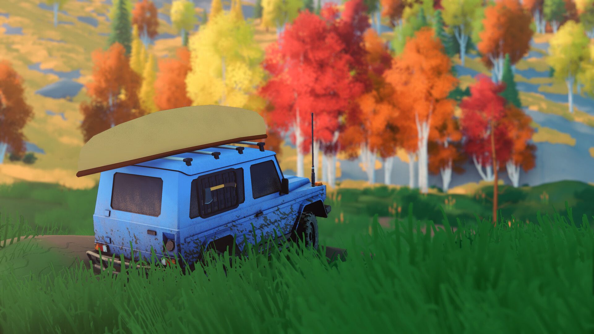 Скриншот из over the hill. Источник: Steam