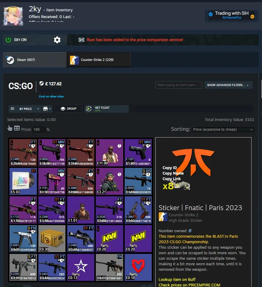Заблокированные аккаунты Steam | Источник: твиттер Crude