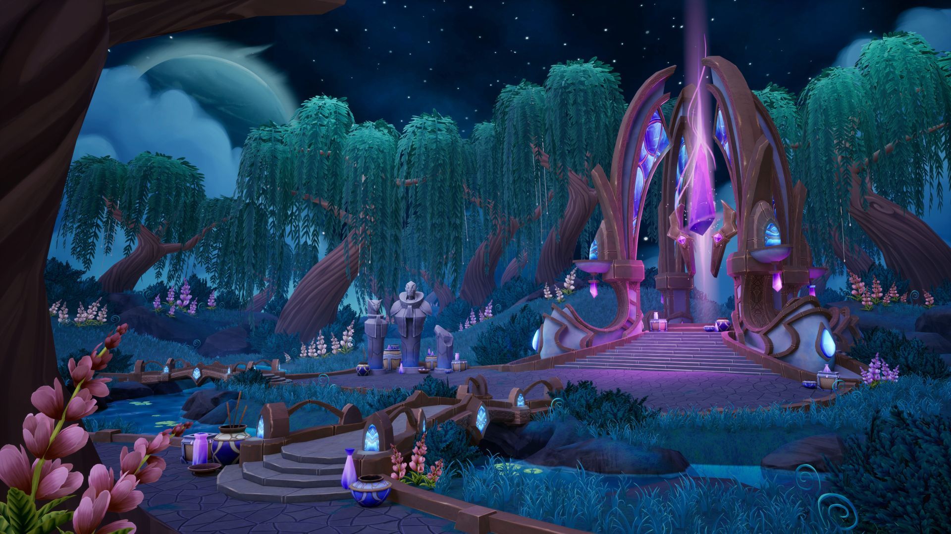 «Маяк Святого Света» — работа представителя Колледжа творческих исследований Аддисона Бачеллера. Источник: worldofwarcraft.blizzard.com