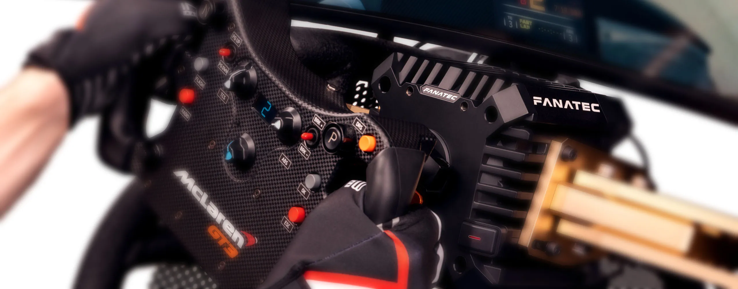 Руль и база Direct Drive от Fanatec