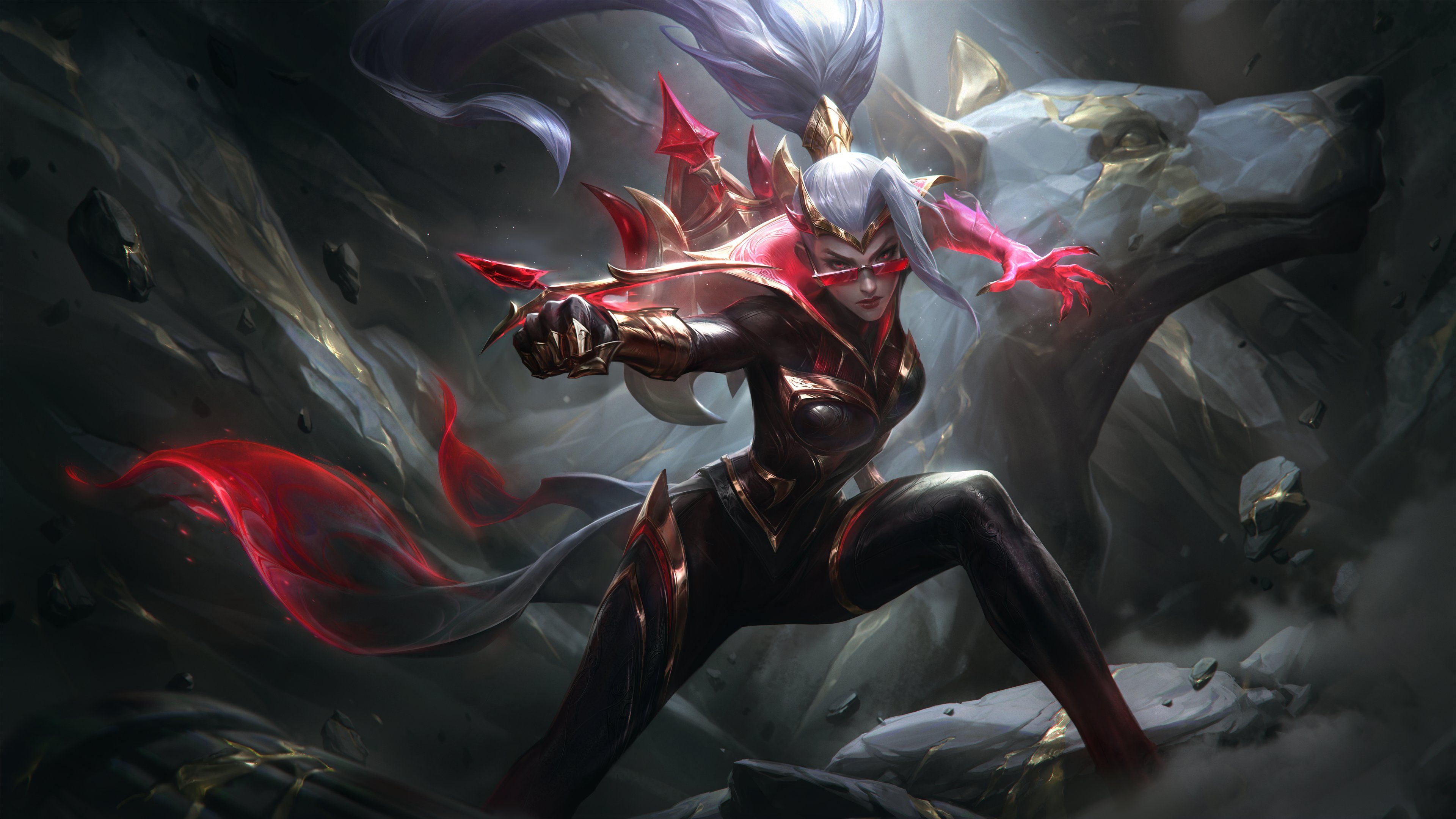 Восходящая легенда Вейн. Источник: halloflegends.leagueoflegends.com