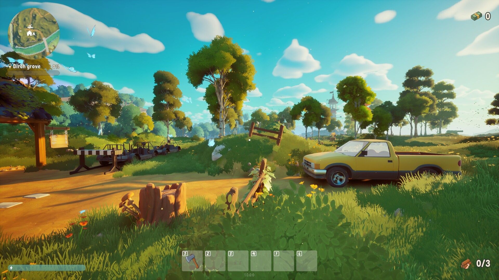 Скриншот из A Game About Chopping Trees