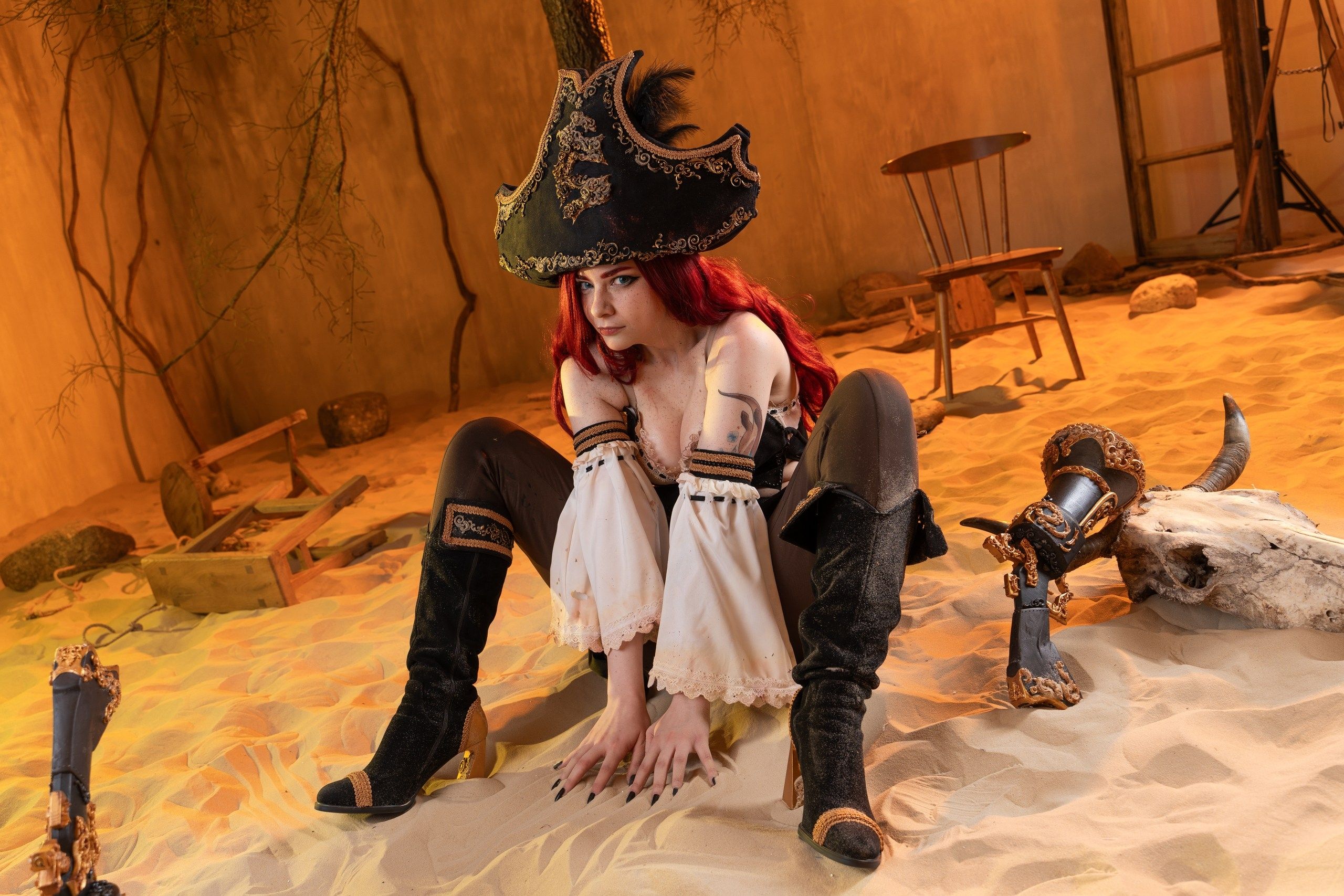 Косплей на Мисс Фортуну из League of Legends. Косплеер: Heartbreaker. Источник: vk.com/club203065480