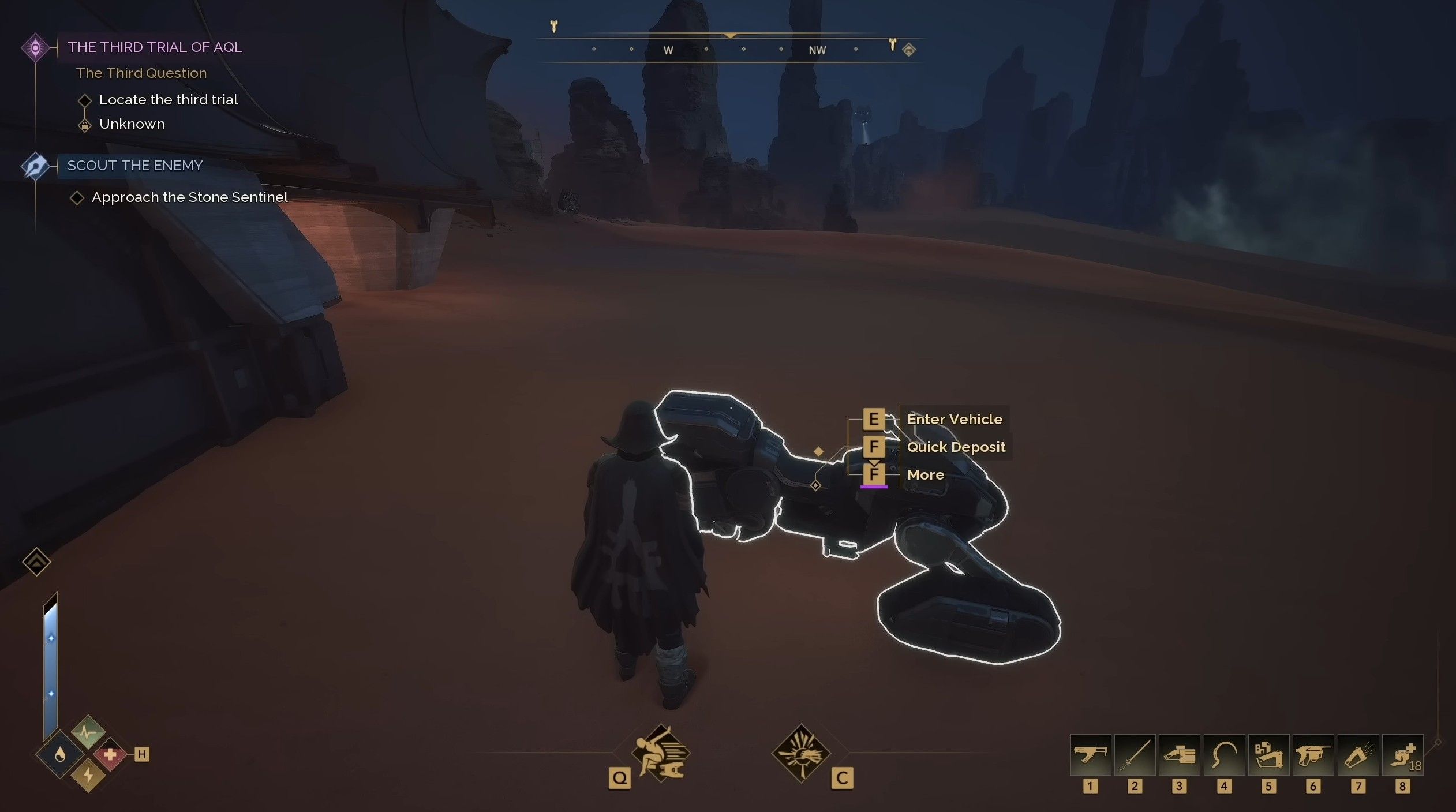 Скриншот из игры Dune: Awakening