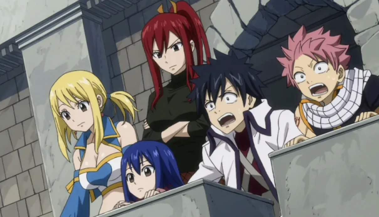 Кадр из аниме «Хвост Феи»