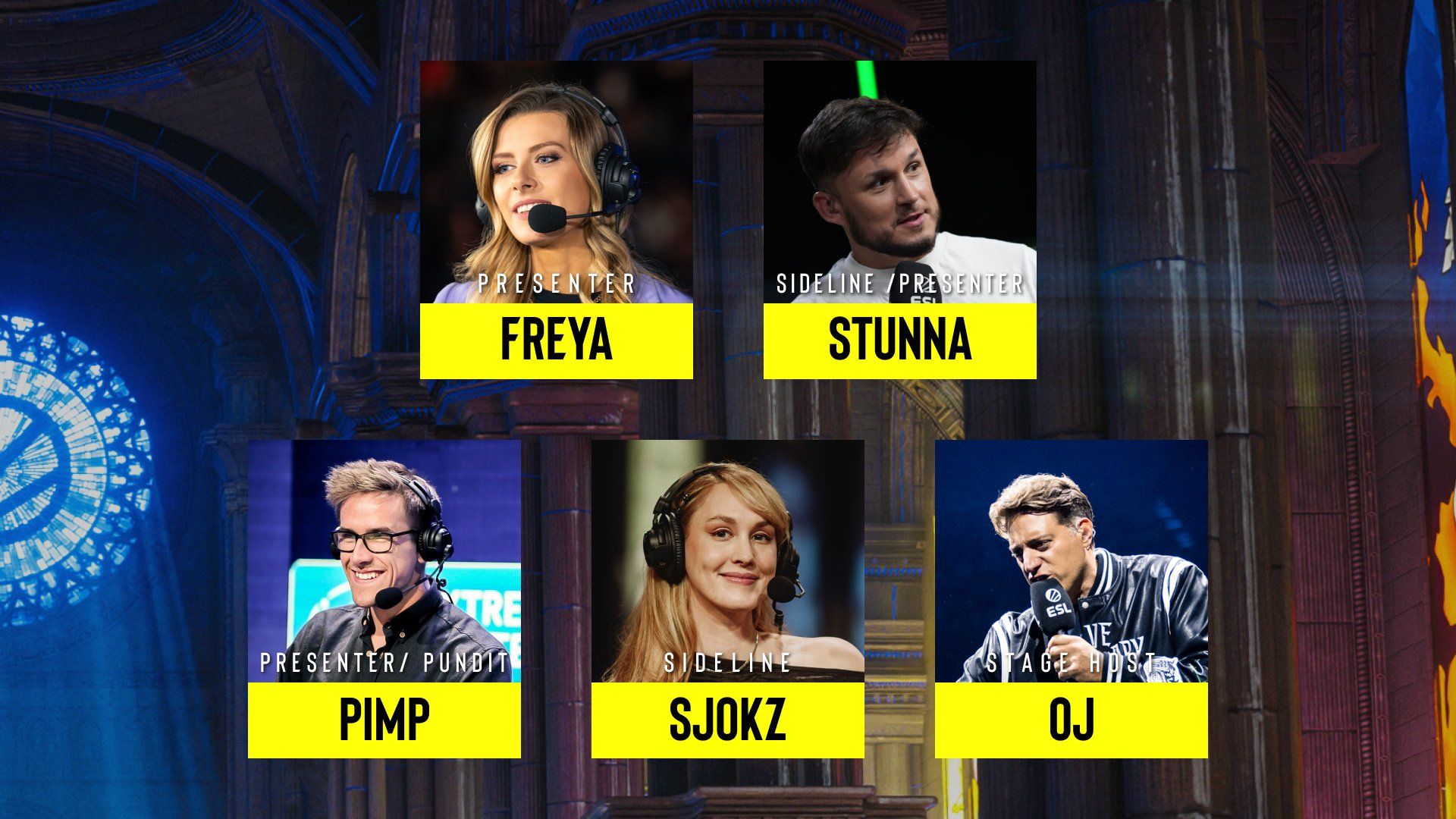 Участники студии аналитики на IEM Cologne Major 2026 | Источник: аккаунт ESL в X