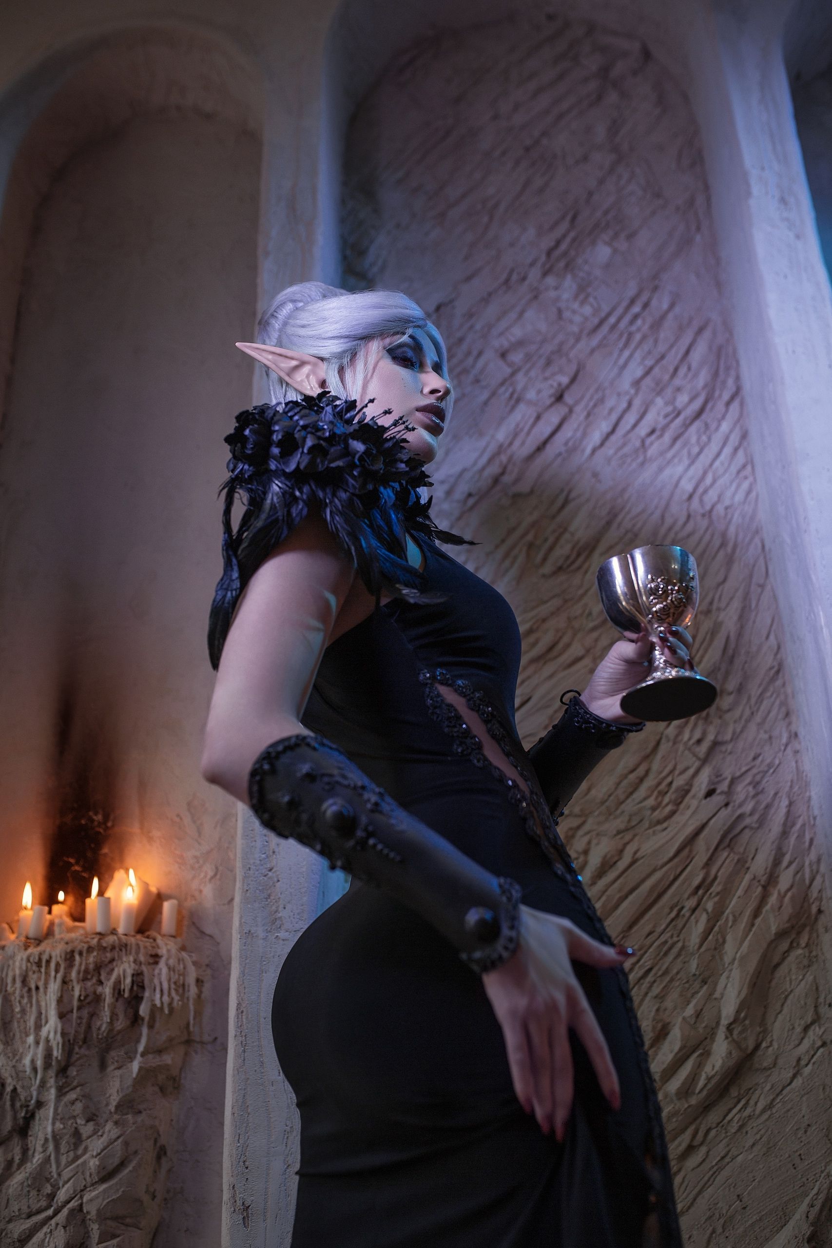 Косплей на Минтару из Baldur's Gate 3. Косплеер: Lera Himera. Источник: «ВКонтакте» — vk.com/lera_himera