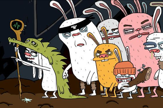 Кадр из мультсериала «Атомный лес»