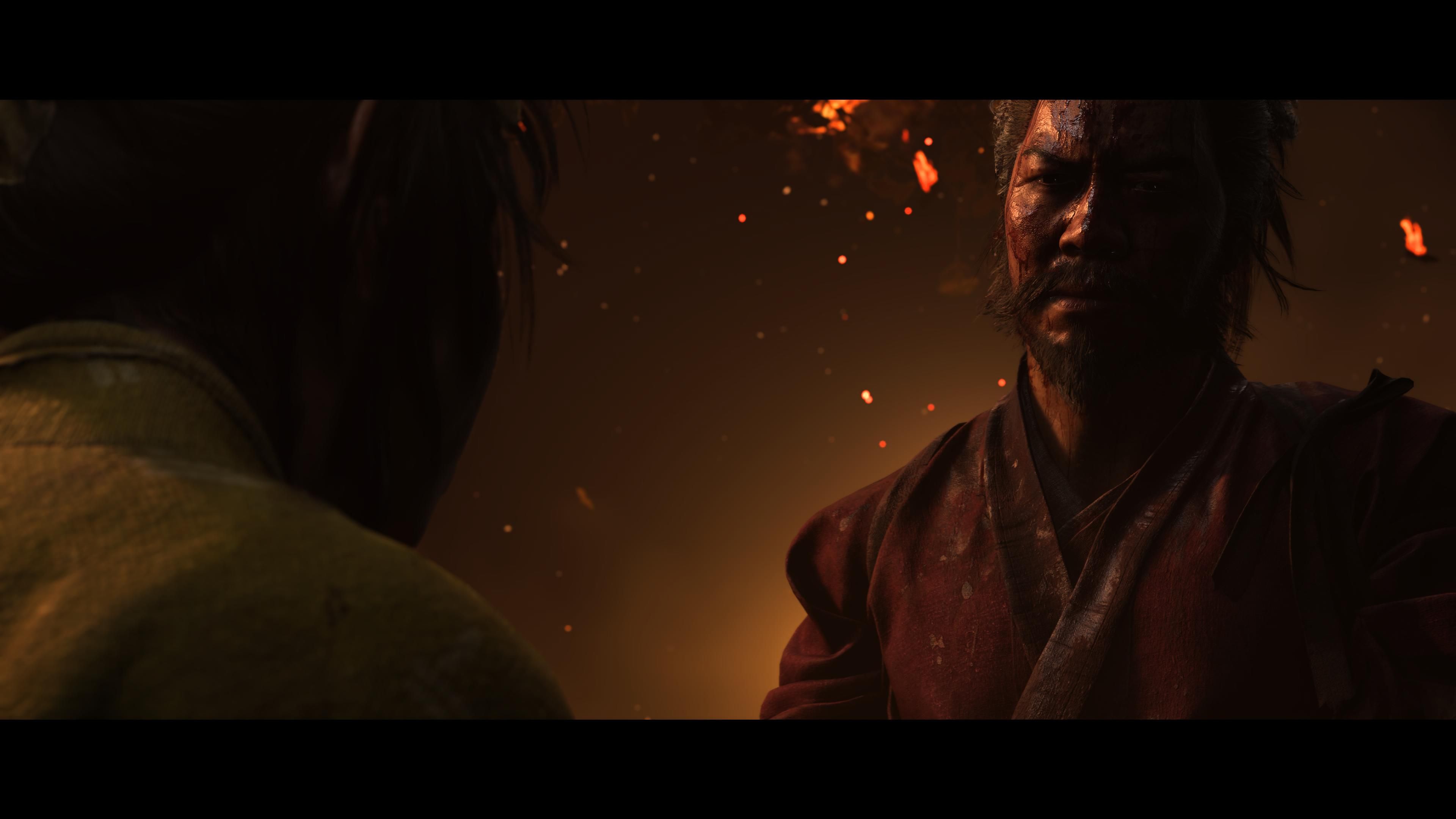 Главный злодей в этот раз больше походит на живого человека с мотивацией, а не на обезличенного монгола-захватчика. Скриншот из Ghost of Yōtei