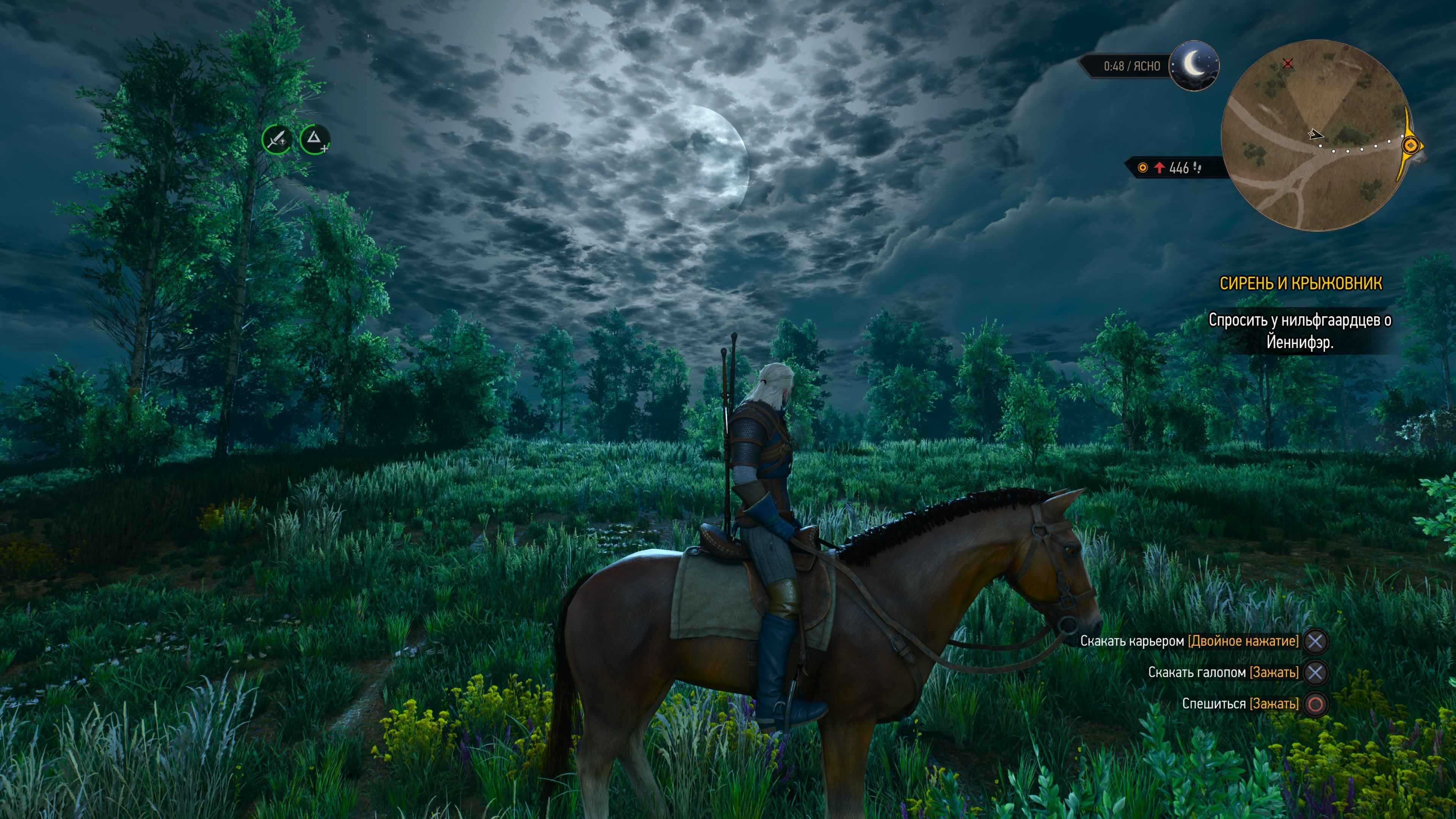 Скриншот из игры «Ведьмак 3: Дикая Охота»