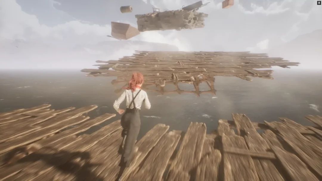 Платформинг. Скриншот из Clair Obscur: Expedition 33. Источник: reddit