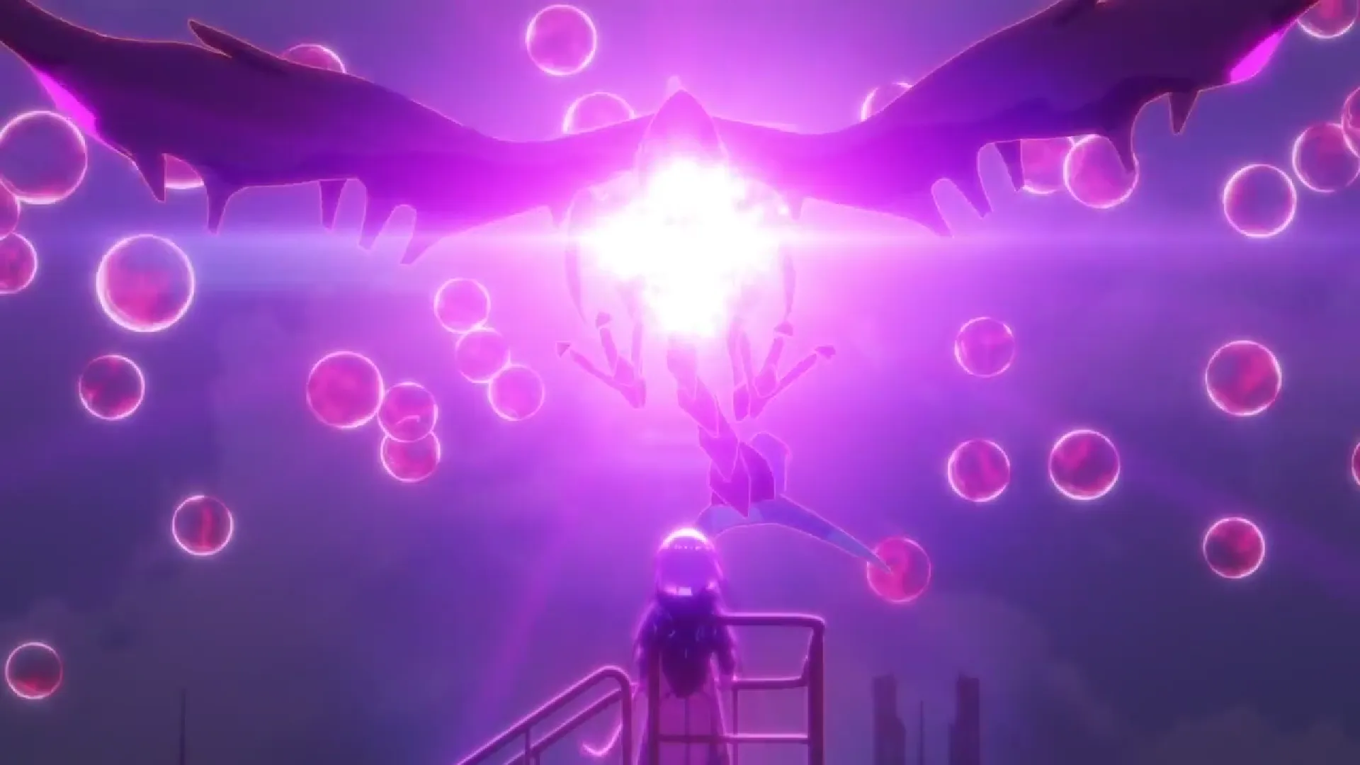 Кадр из аниме «Строящийся город Камицубаки»