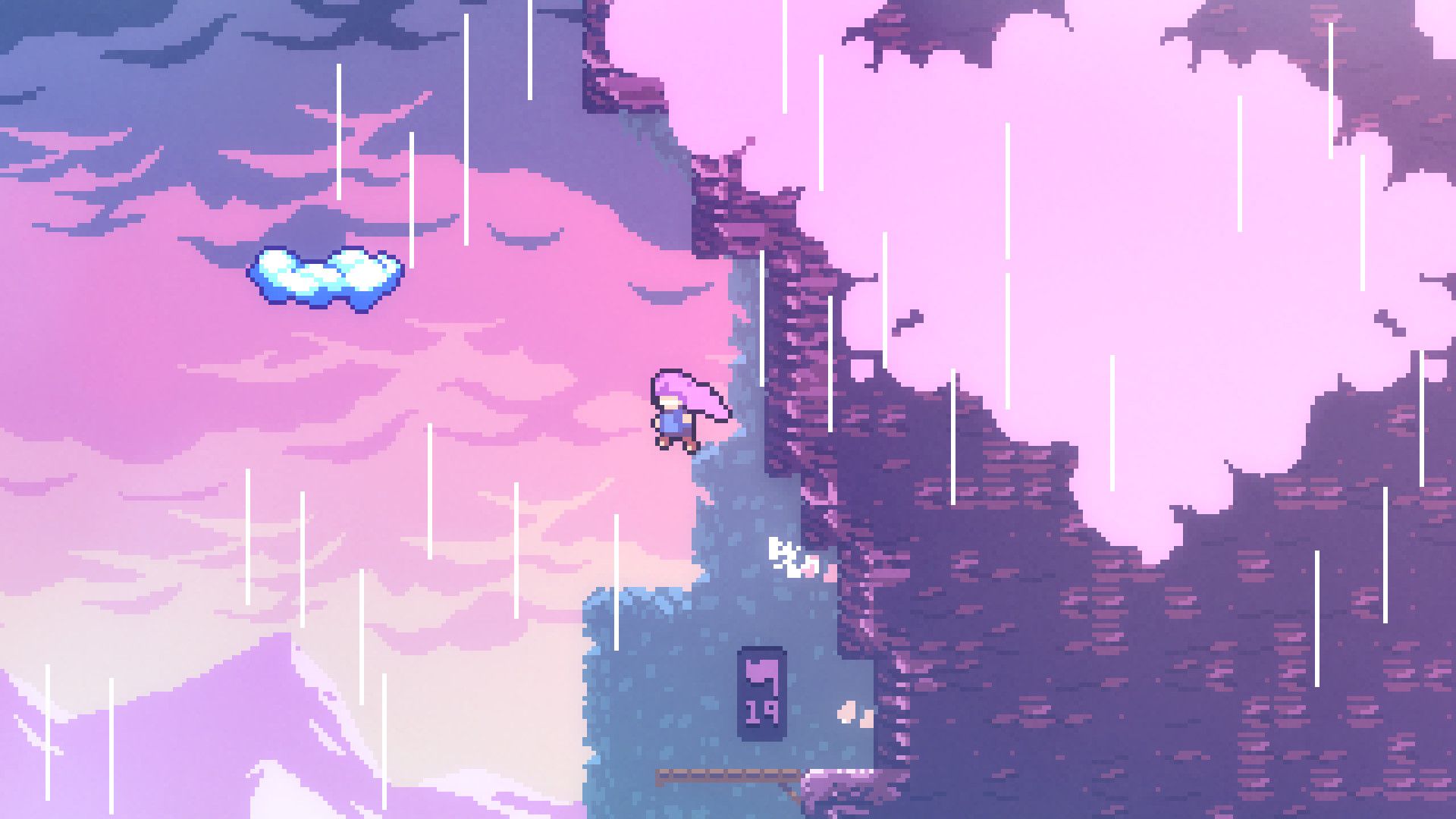 Скриншот из Celeste. Источник: Steam
