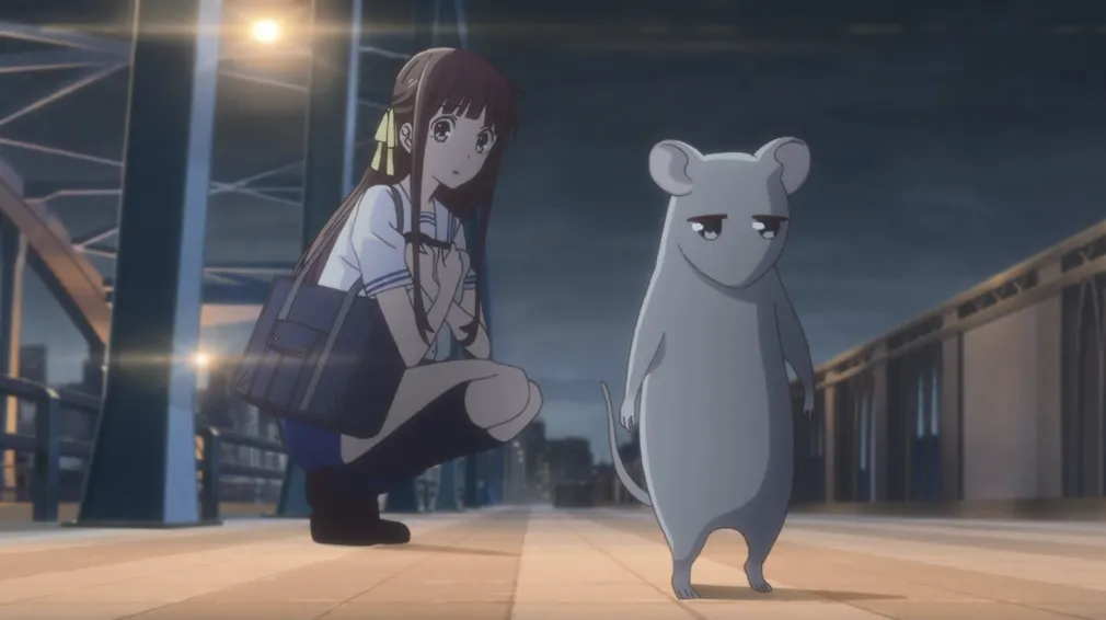 Кадр из аниме «Корзинка фруктов»