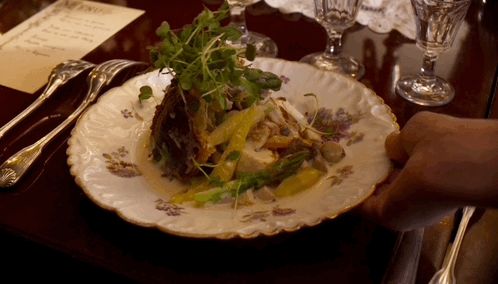 И небольшой кусочек волована