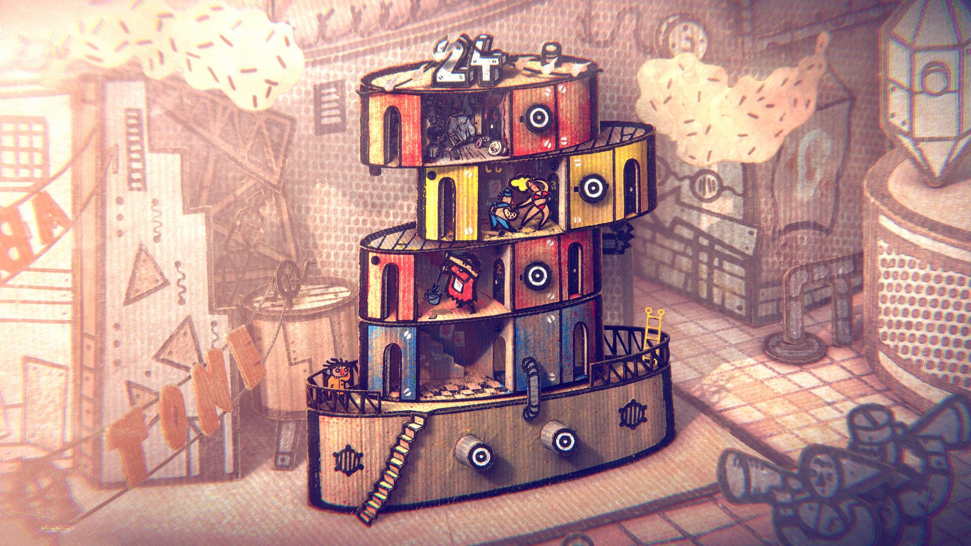 Скриншот из Phonopolis. Источник: Steam