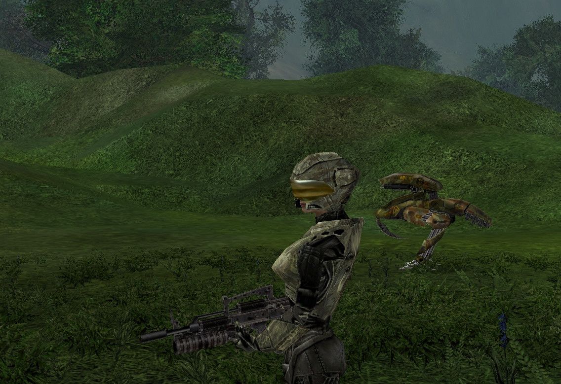 Скриншот из отмененной Oblivion Lost