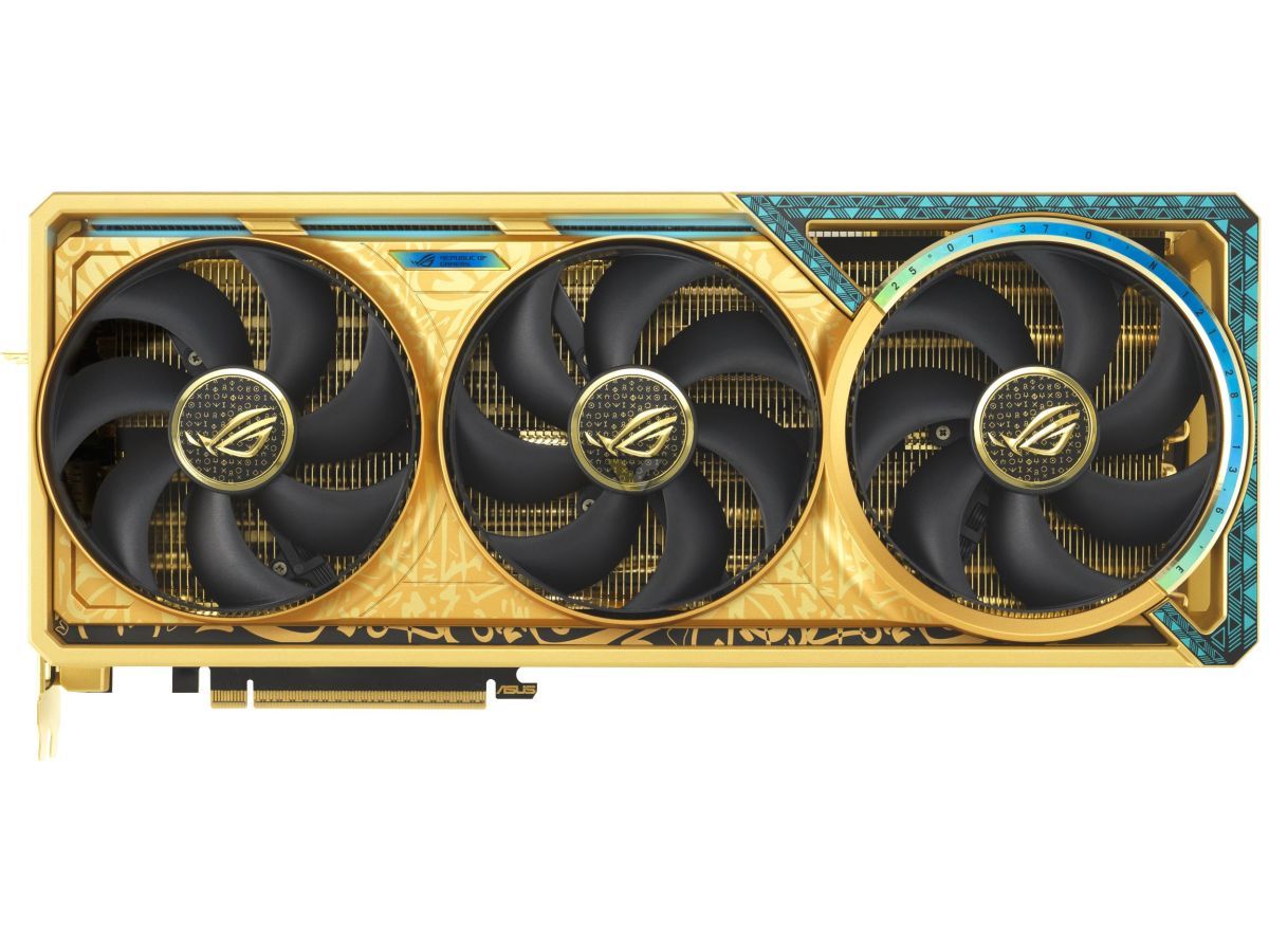 GeForce RTX 5090 ROG Astral Dhahab Edition | Источник: ASUS