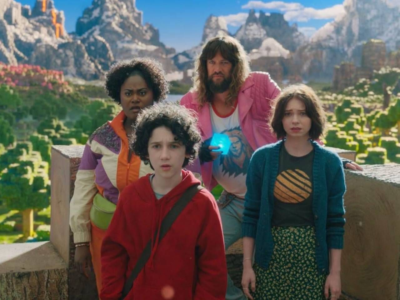 Кадр из фильма «Minecraft в кино»