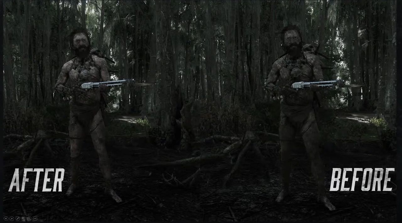 Каин после изменений и до них. Источник: Crytek