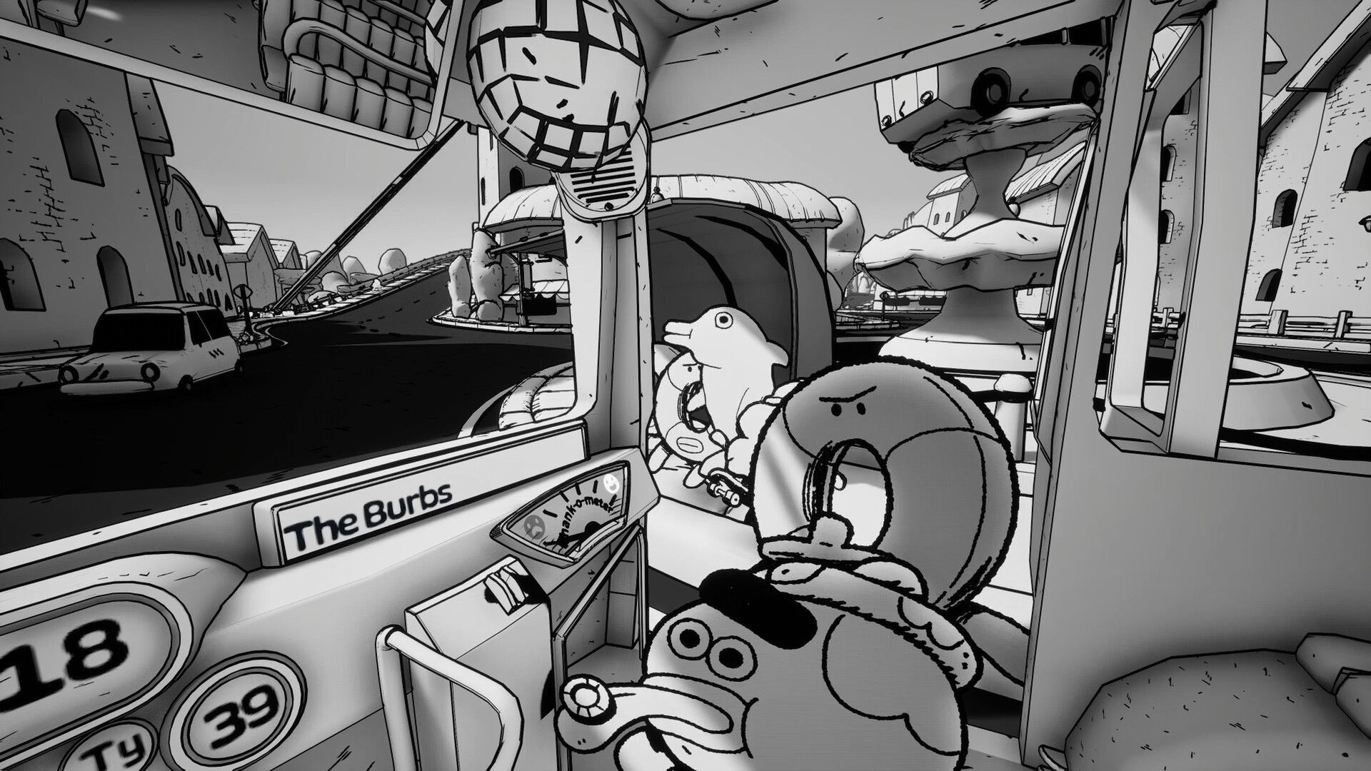 Скриншот из Thank You Bus Driver. Источник: Steam