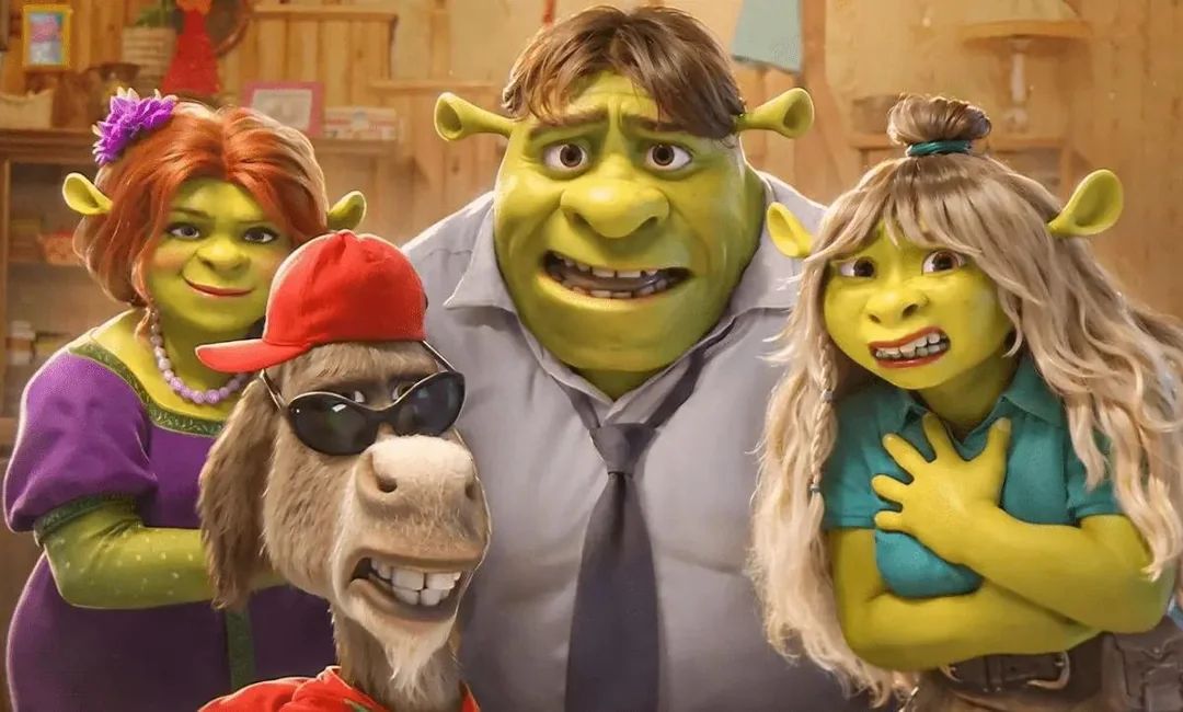 Фанатское творчество — кадр из тизера «Шрек 5», но семья Шрека — Букины. Источник: reddit