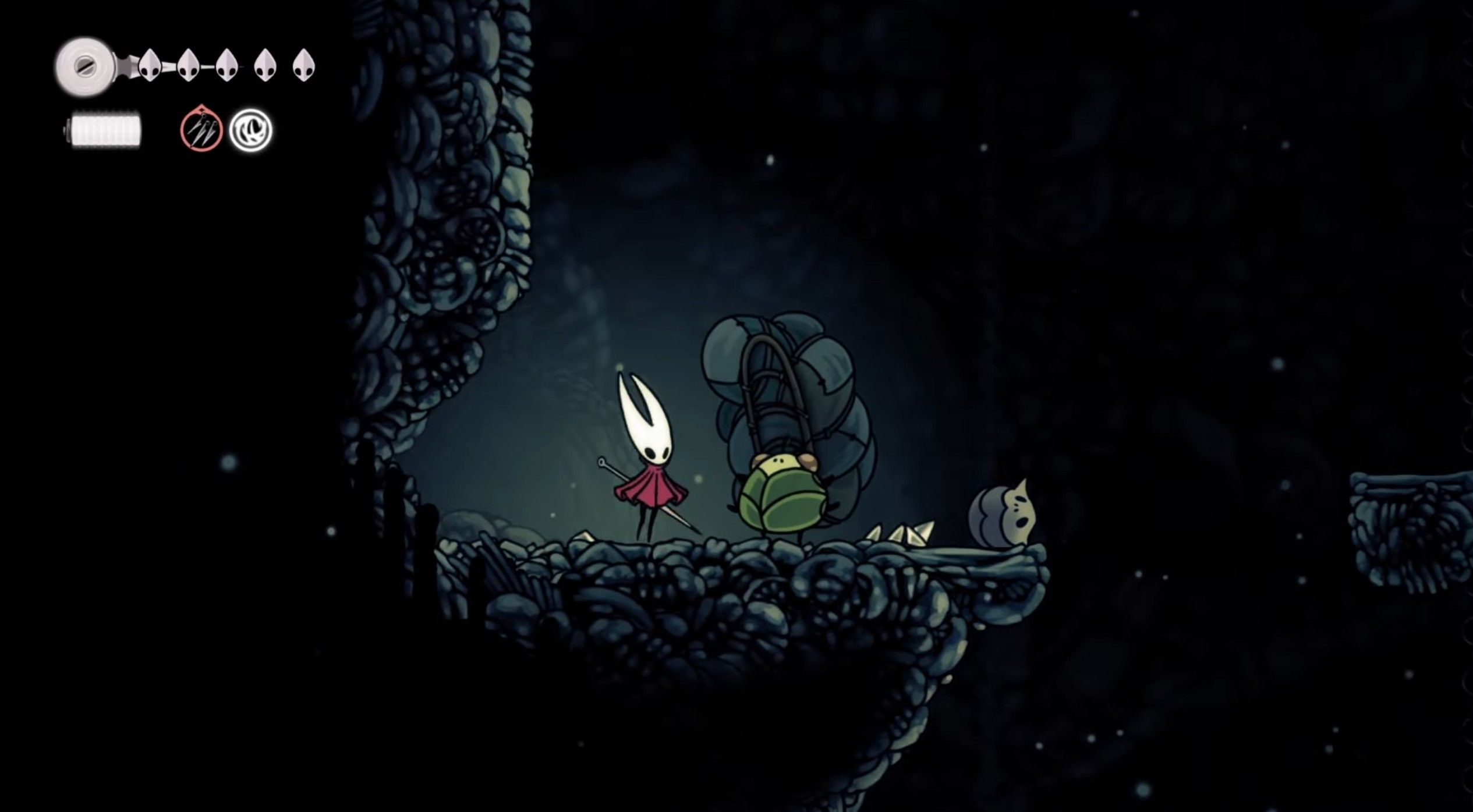 Скриншот из игры Hollow Knight: Silksong