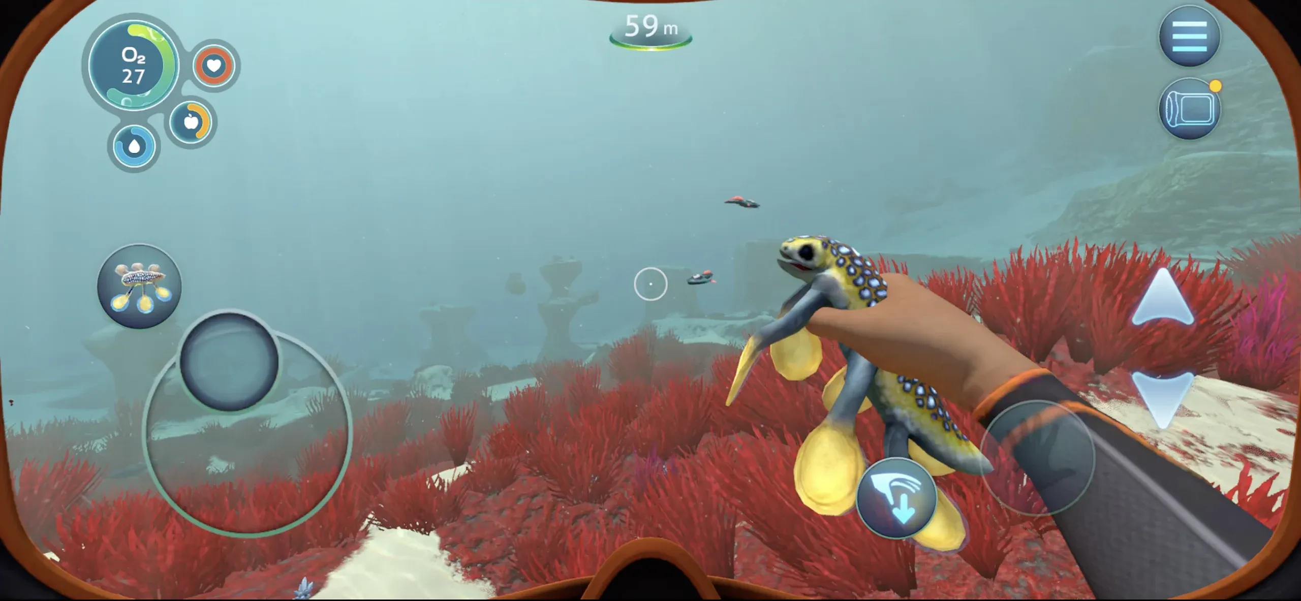 Мобильная Subnautica. Источник: Play Market