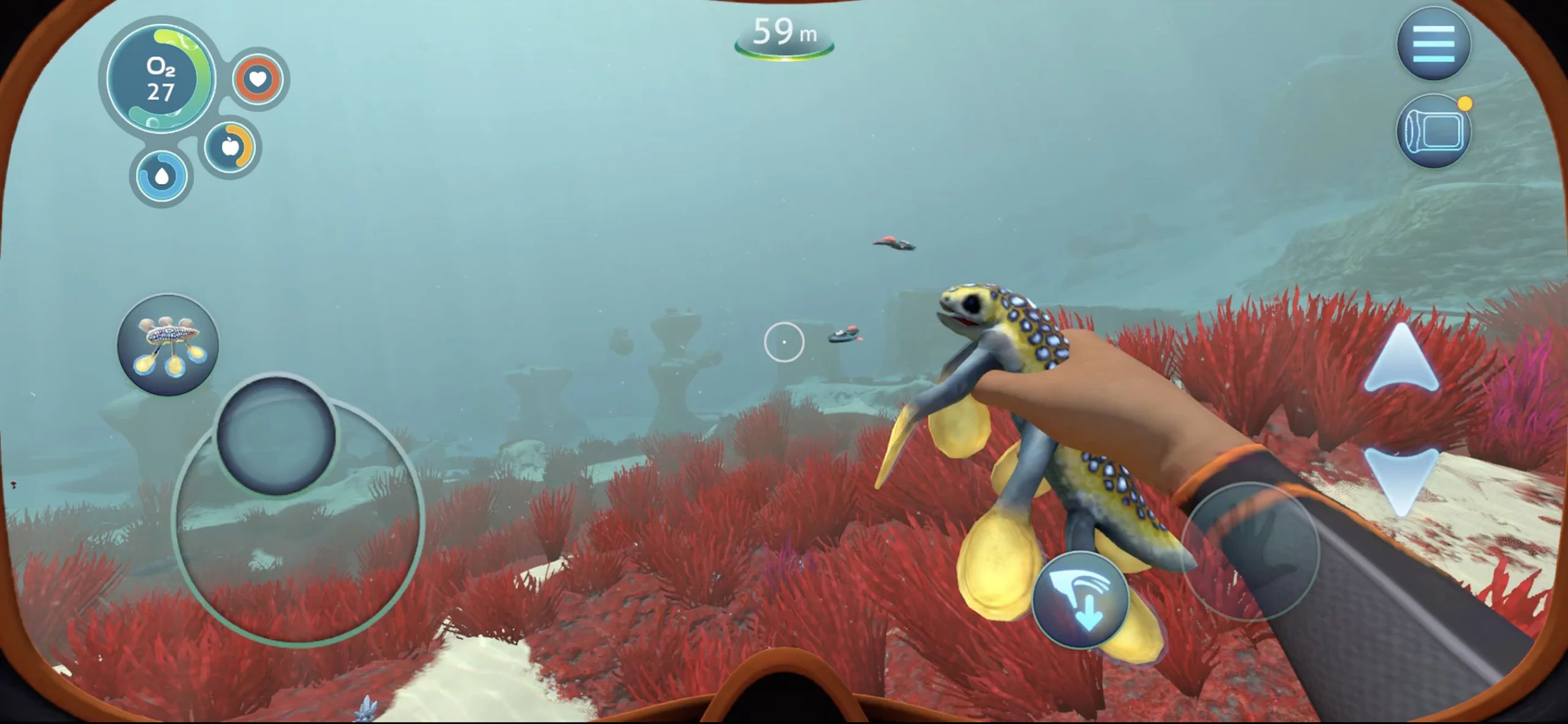 Мобильная Subnautica. Источник: Play Market