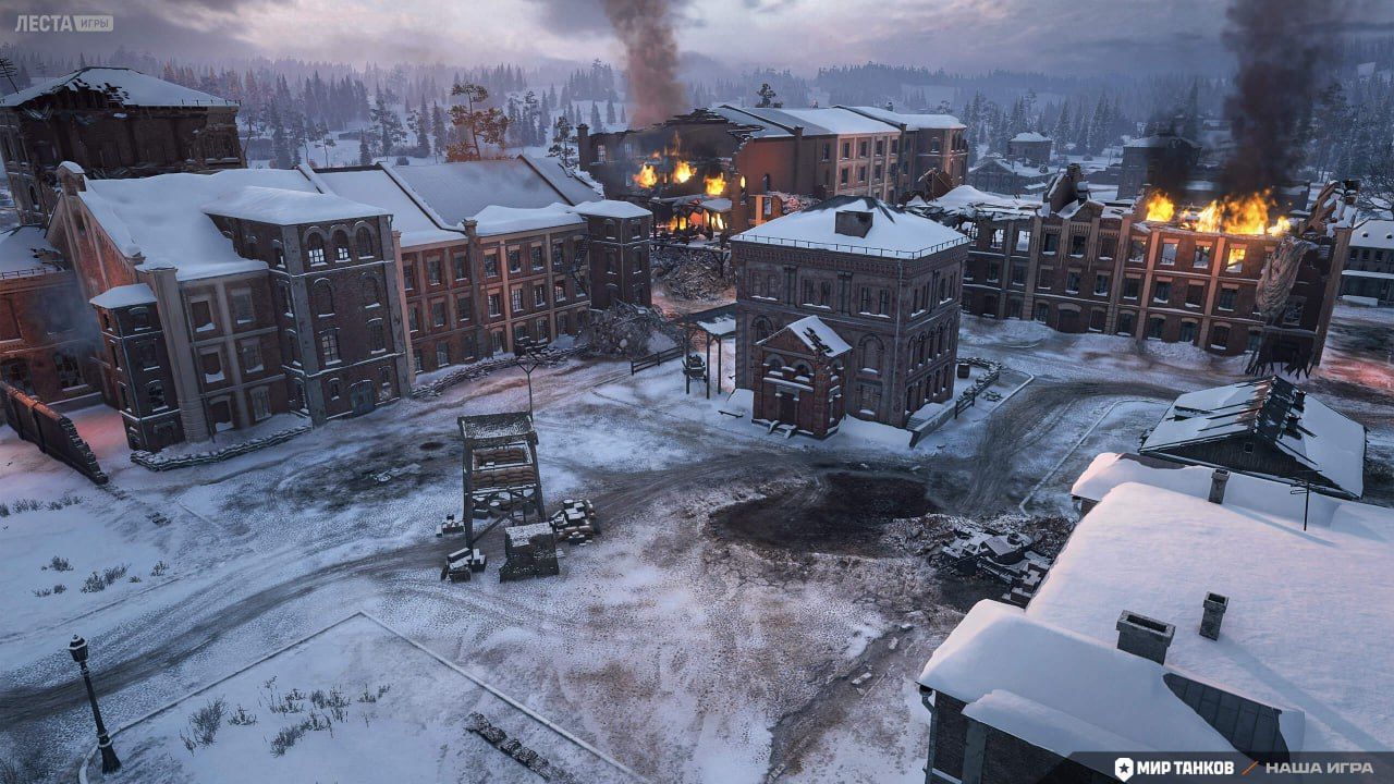 Карта «Битва за Москву» | Источник: Telegram-канал «Мира танков»